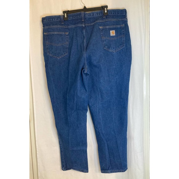 Carhartt‎ Men's Jeans Relaxed Fit Size 44W 30L Dark Wash - Picture 1 of 7
